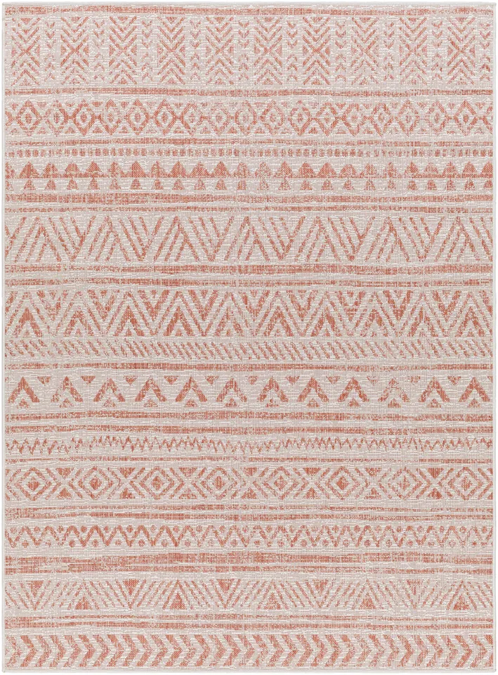Eagean Beige Outdoor 2' x 2'11" Machine Woven Rug