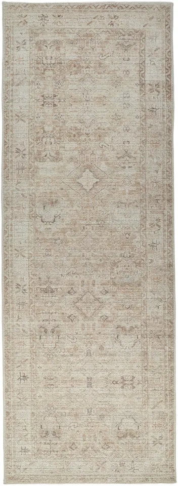 Marlene White Indoor 2'1" x 3'9" Machine Woven Rug