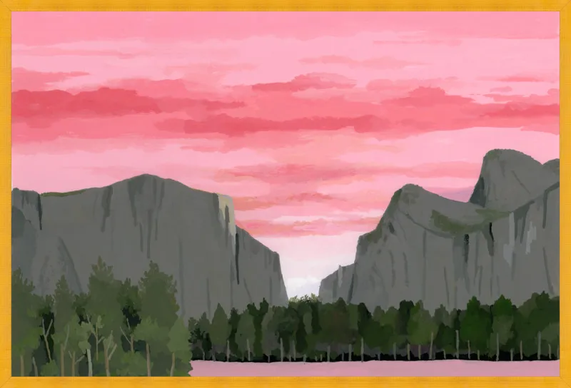 Dawn of Yosemite Park by Hiroyuki Izutsu for Artfully Walls