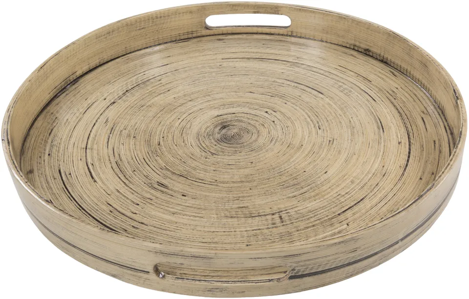 Cane Garden CGN-005 4"H x 18"W x 18"D Decorative Tray