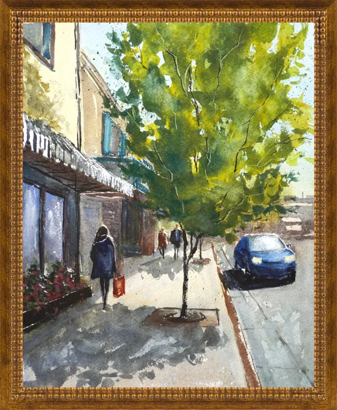 Shops in Laguna by Lauren Dusing for Artfully Walls