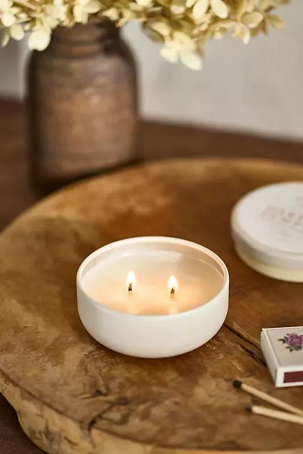 Petite Tin Candle, Harvest Pumpkin