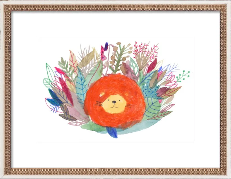 Lion by Marion Barraud for Artfully Walls