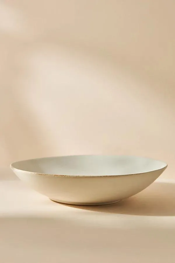 The Jasper Portuguese Stoneware Low Serving Bowl