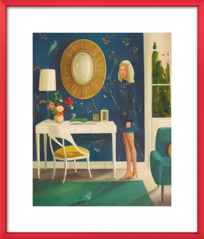 The Invisible Nature of Tansy Fairchild by Janet Hill for Artfully Walls
