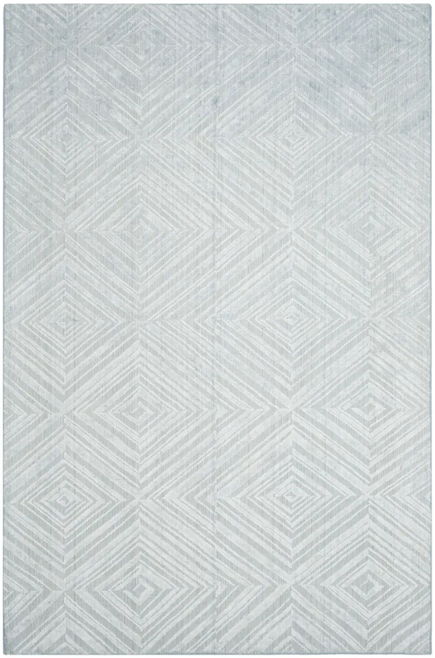 Arlo Home Hand Loomed Area Rug, MIR852B, Blue,  9' X 12'