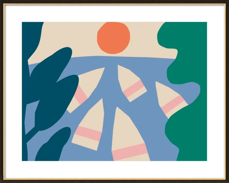 Tripoli Horizon by Anna Kovecses for Artfully Walls