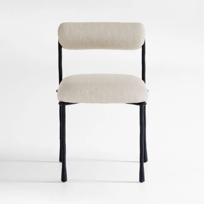 Brussels Metal Upholstered Dining Chair