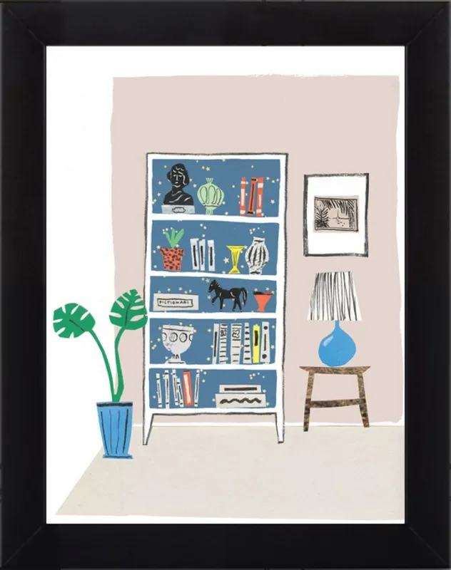Shelfie by Danielle Kroll for Artfully Walls