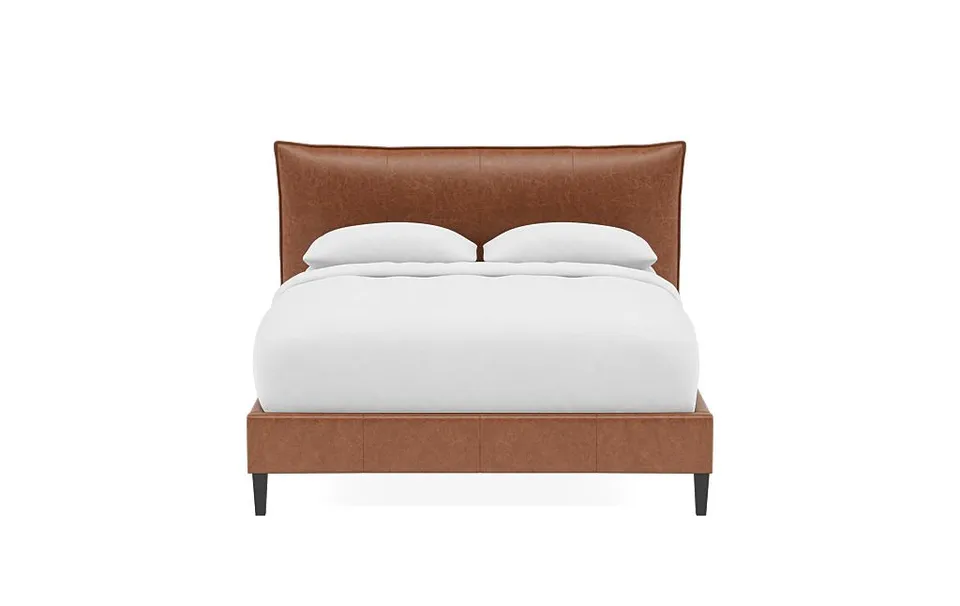 Skylar Leather Upholstered Bed