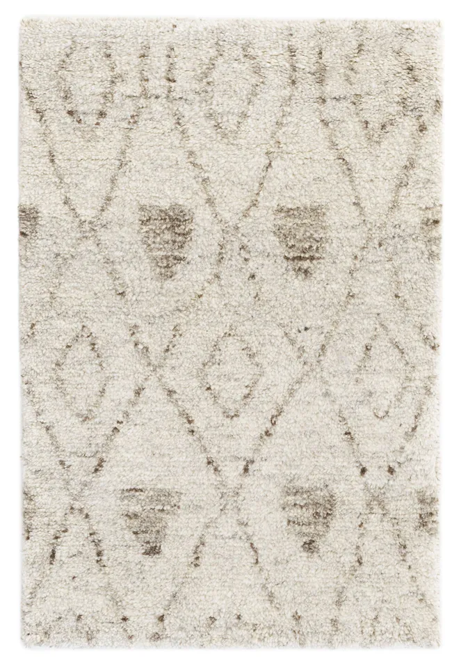 Masinissa Natural Hand Knotted Wool Rug