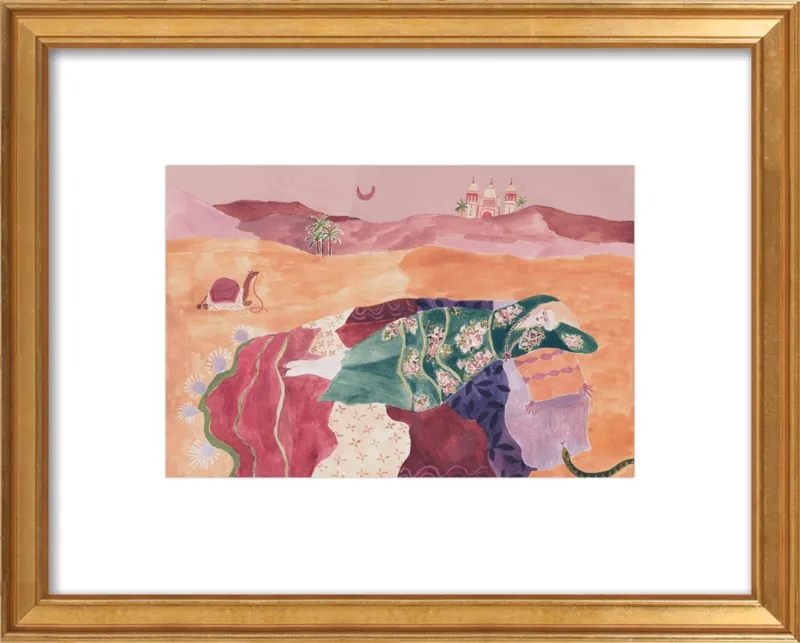 Desert Dreaming by Rosie Harbottle for Artfully Walls