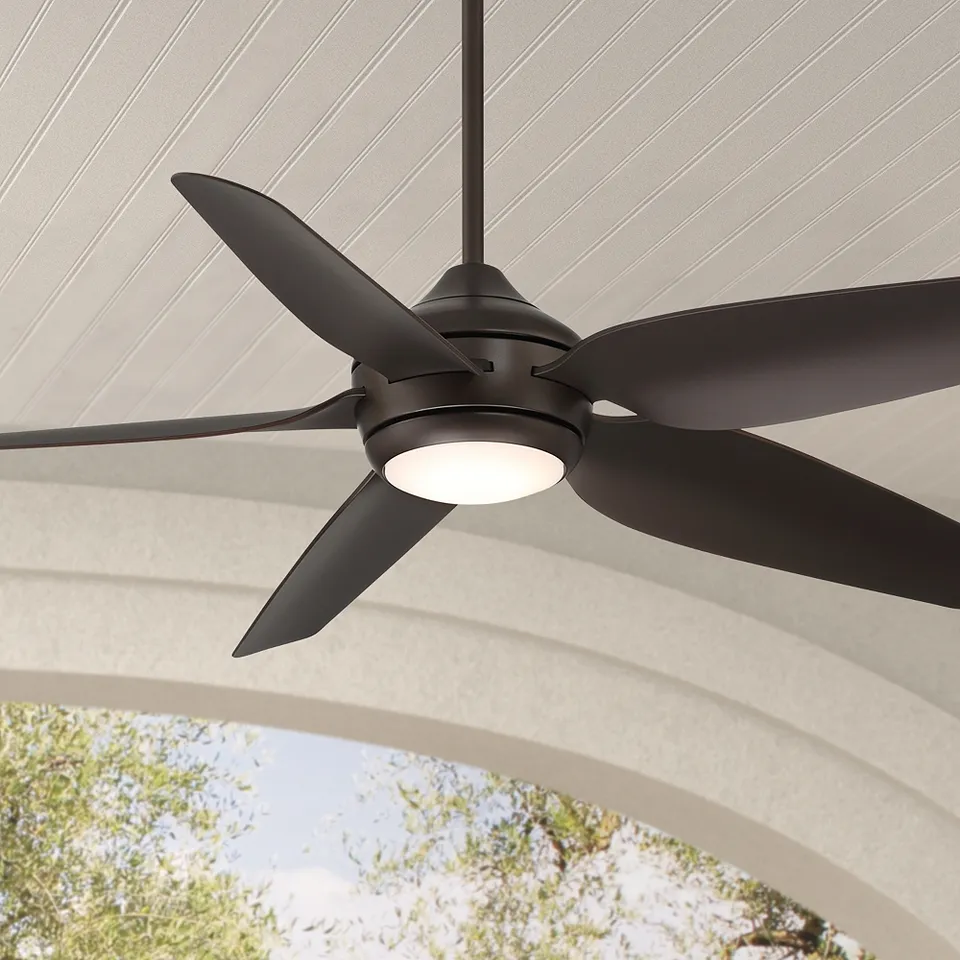 52" Casa Vieja Del Diego Bronze LED Indoor/Outdoor Ceiling Fan