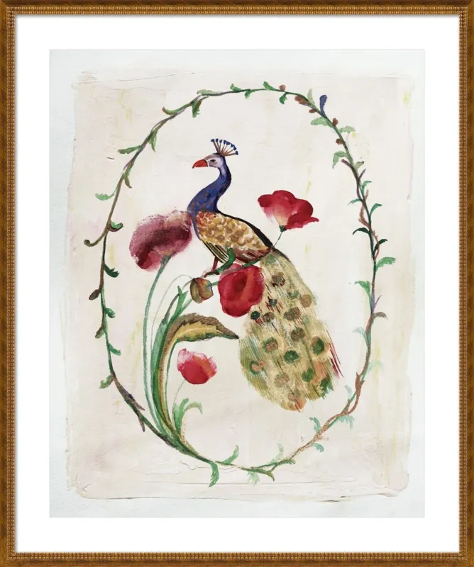 Peacock by Ruti Shaashua for Artfully Walls