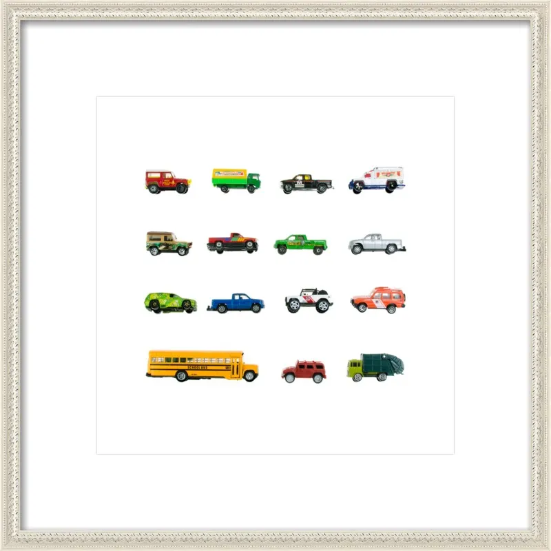Vintage Toy Trucks by Jennifer Steen Booher for Artfully Walls