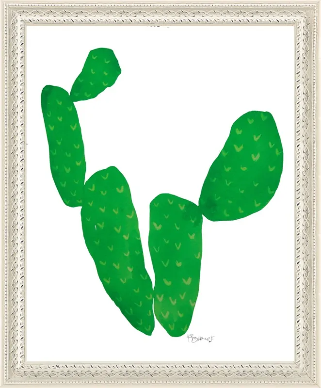 Green Cacti by Kate Roebuck for Artfully Walls