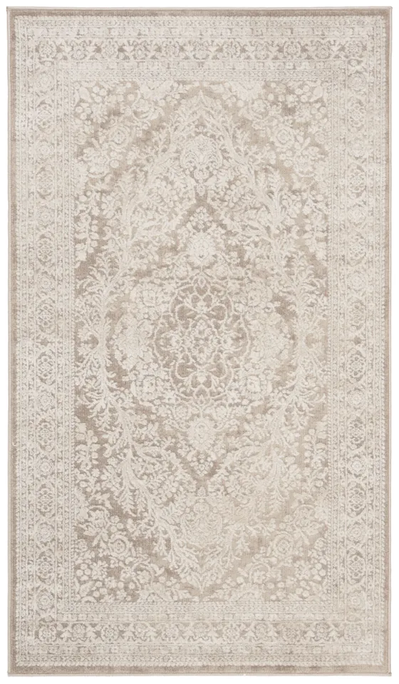 Arlo Home Woven Area Rug, RFT668A, Beige/Cream,  3' X 5'