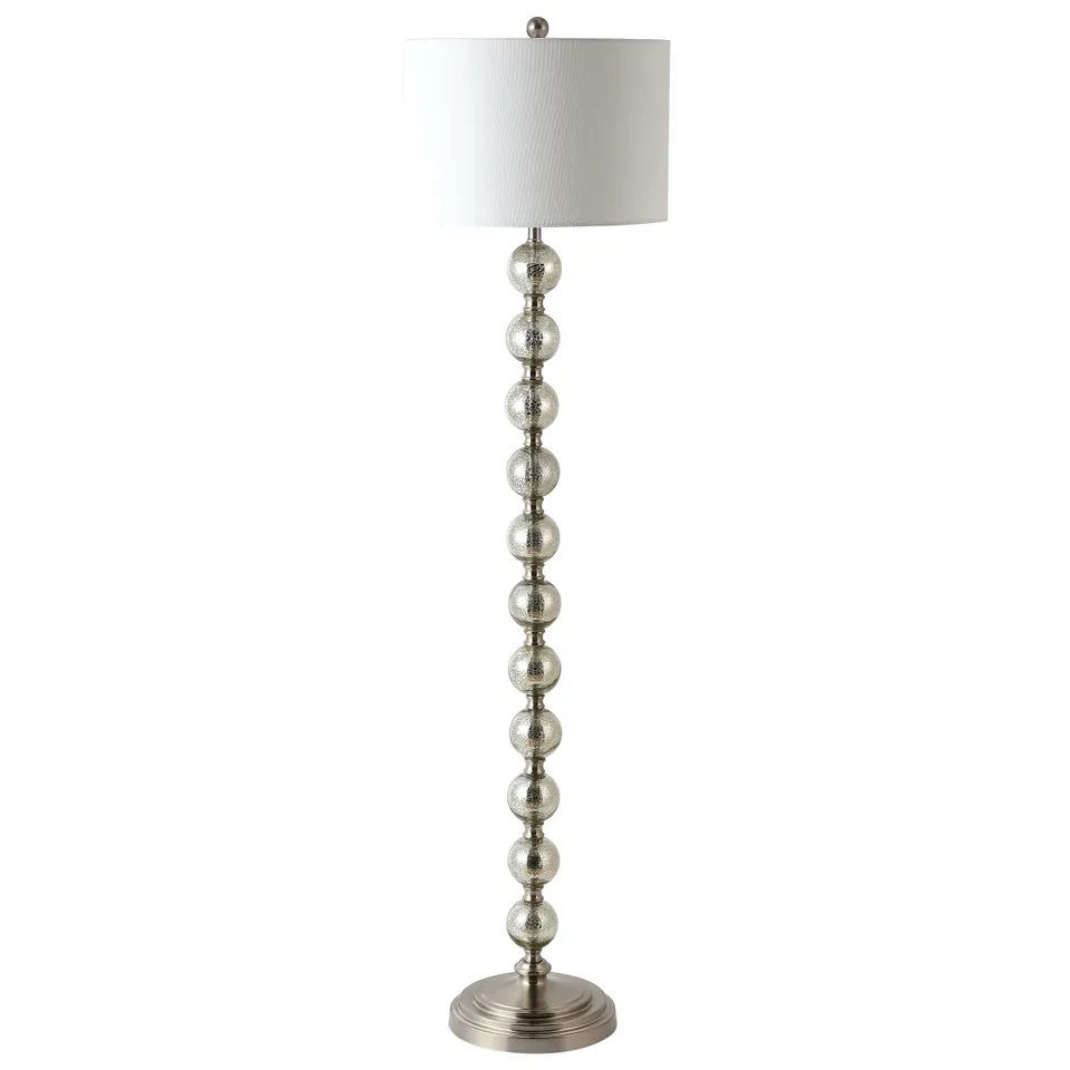 Cace Floor Lamp - Nickle
