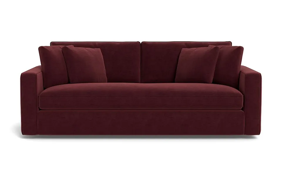 James 2-Seat Sofa with Contrast Piping