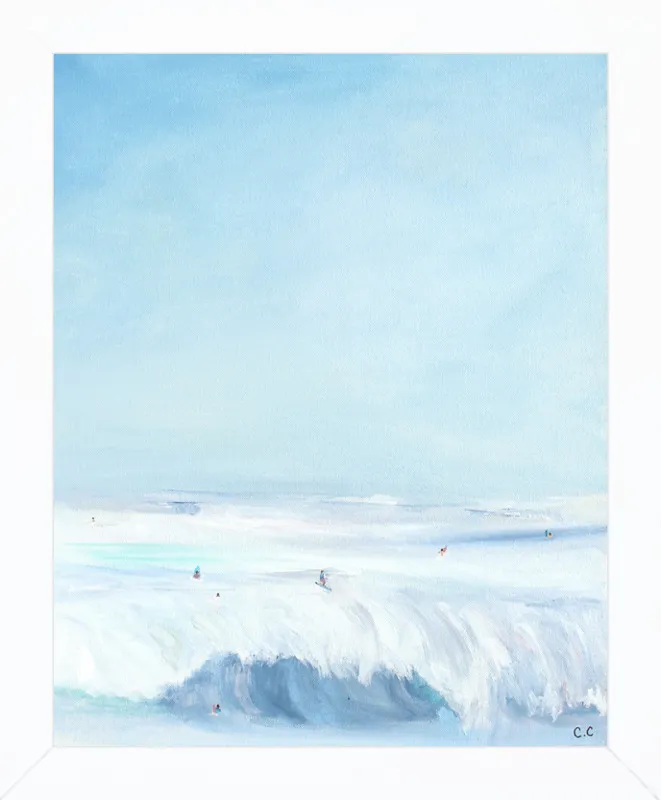 Wave Riders  by Caroline Chriss  for Artfully Walls