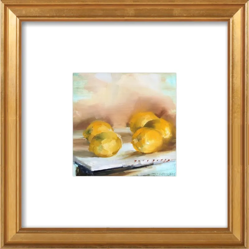 "Lemons" by Georgesse Gomez for Artfully Walls