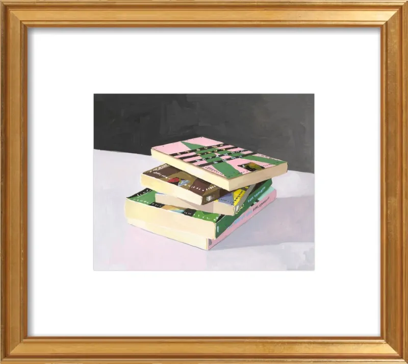 Vonnegut Stack by Elizabeth Mayville for Artfully Walls
