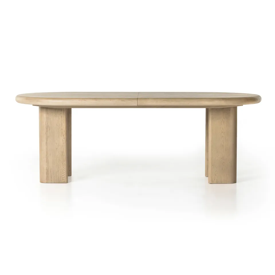 Jaylen Extension Dining Table-Light Oak