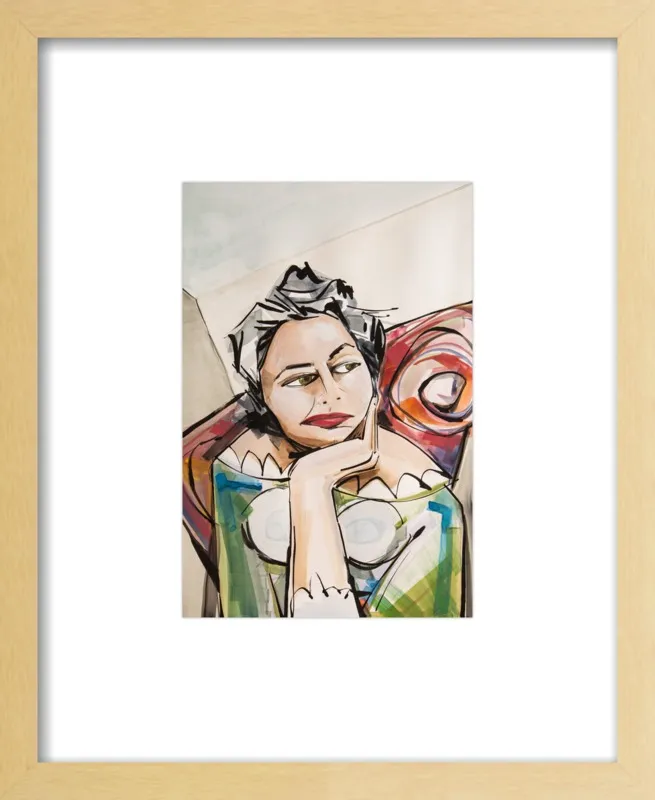 Ponder by Becky Aubry for Artfully Walls
