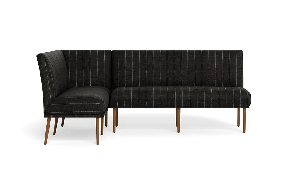 Dorian Upholstered Left Banquette with Tufting Option