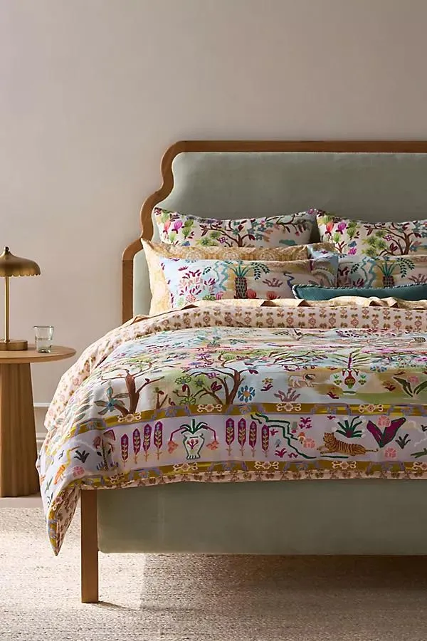 The Printed 100% Cotton-Slub Duvet
