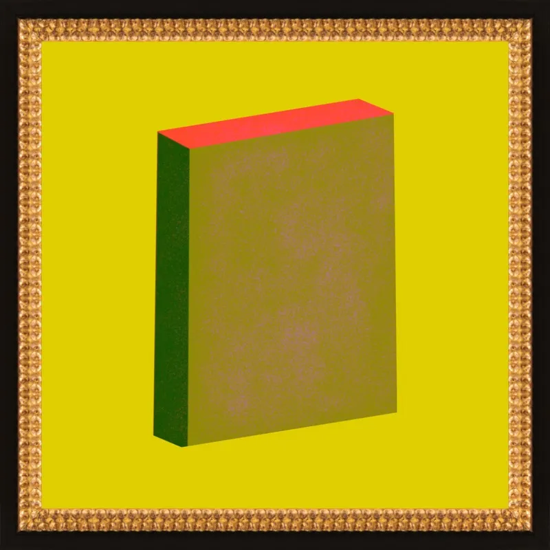 Color Books 4, Olive, Forest, Hot Red & Pear Green by Jessica Poundstone for Artfully Walls