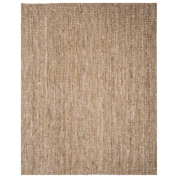 Natural Weave Chunky Stripe Two-Tone Area Rug