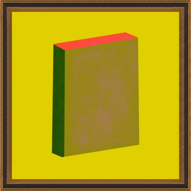 Color Books 4, Olive, Forest, Hot Red & Pear Green by Jessica Poundstone for Artfully Walls