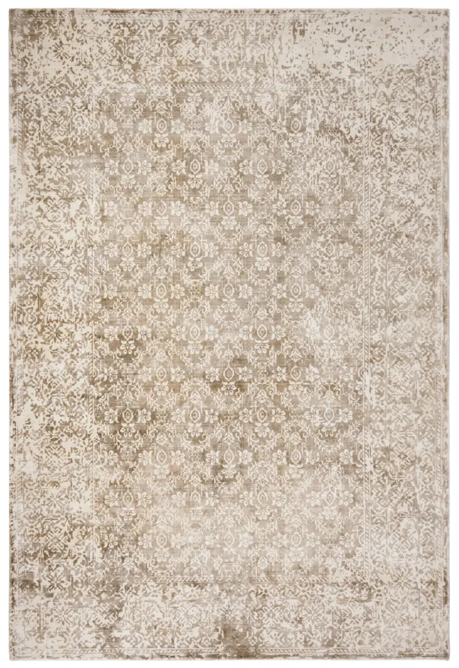 Arlo Home Hand Loomed Area Rug, MIR755B, Ivory/Beige,  6' X 9'