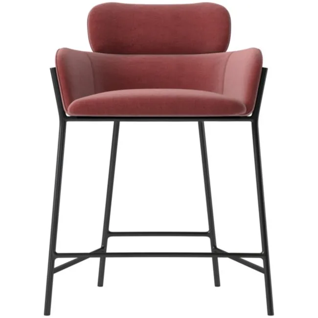Azalea Luca Rose Counter Stool