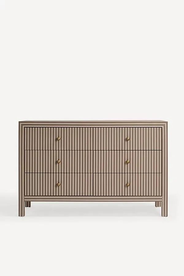 Hale Canvas Six-Drawer Dresser