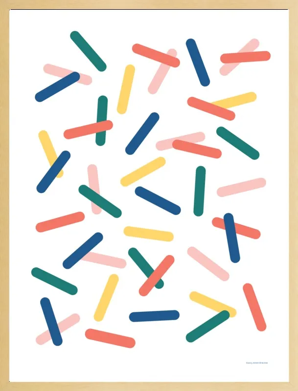 Sprinkle by Becky Hui Chan for Artfully Walls