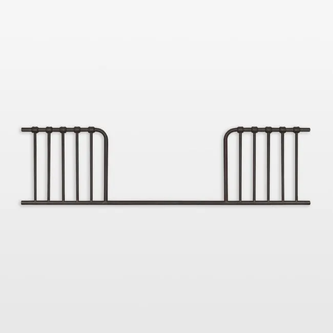 Namesake Abigail Black Vintage Iron Toddler Bed Rail