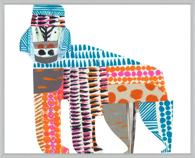 gorilla by Clare Youngs for Artfully Walls