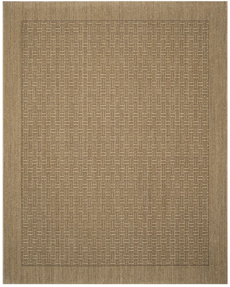 Arlo Home Woven Area Rug, PAB359A, Natural,  8' X 11'