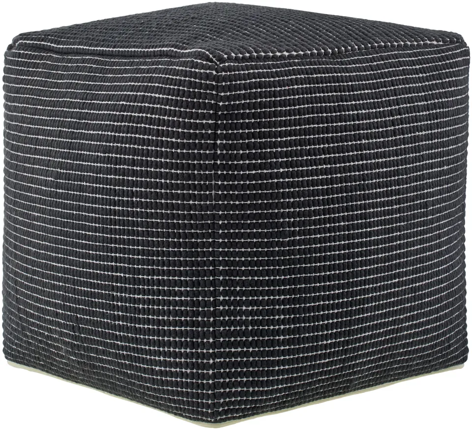 Chunky Grid nan Pouf