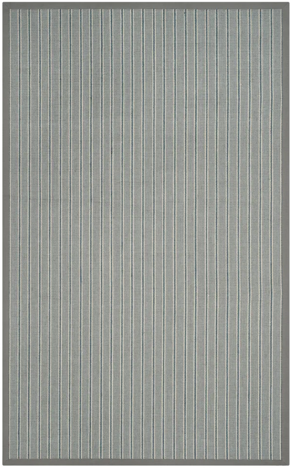 Arlo Home Woven Area Rug, NF477A, Ivory Blue/Grey,  6' X 9'