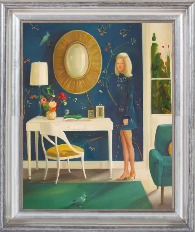 The Invisible Nature of Tansy Fairchild by Janet Hill for Artfully Walls