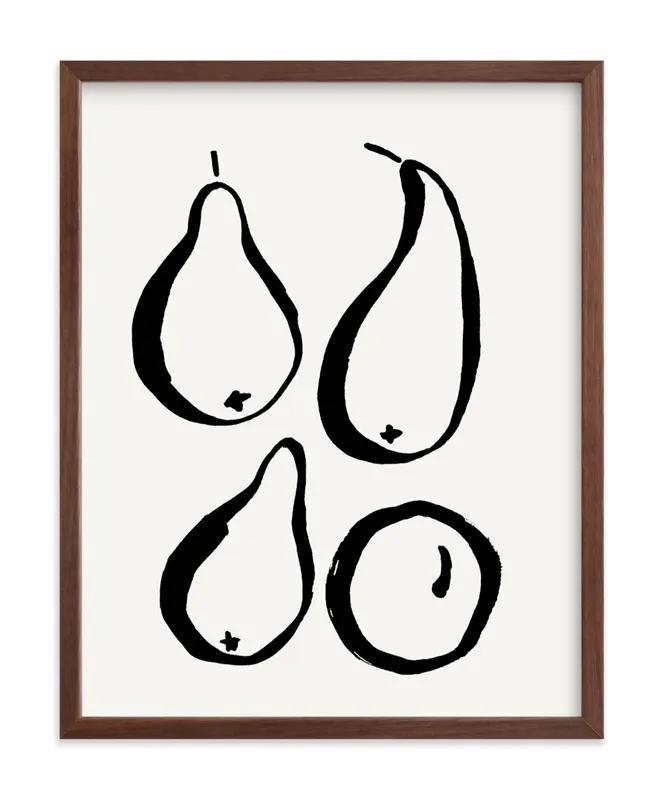 Still-life With Four Pears Limited Edition Fine Art Print