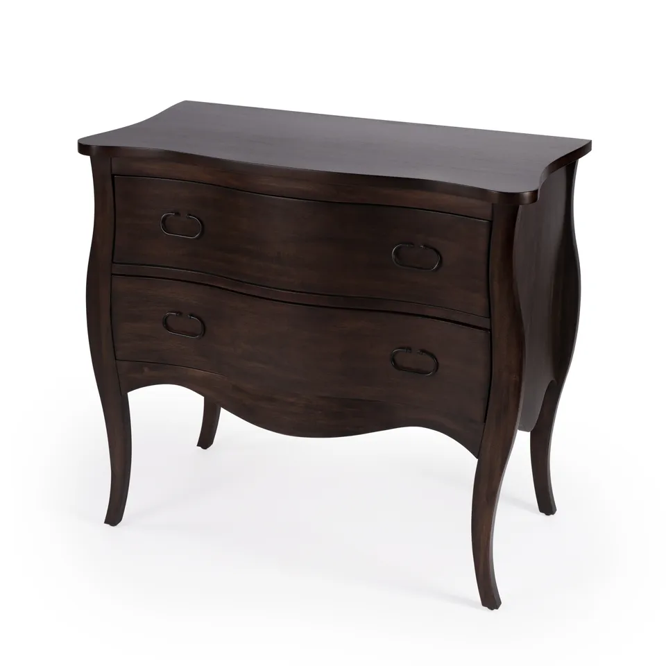 Rochelle Antique Walnut 2 Drawer Chest