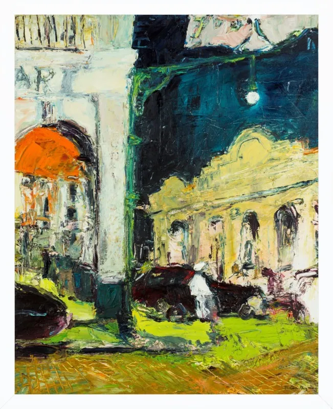 La Vida Cuba Street Corner near Sloppy Joe Bar in Old Havana by Ana Guzman for Artfully Walls