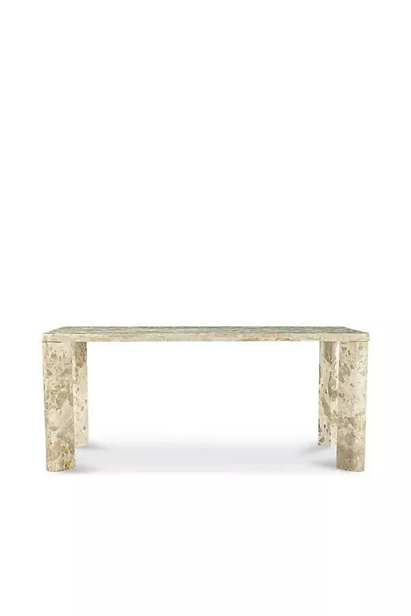 Segment Marble 30" Dining Table