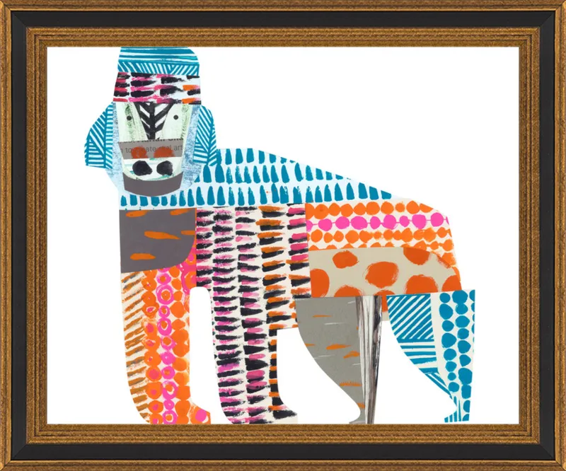 gorilla by Clare Youngs for Artfully Walls
