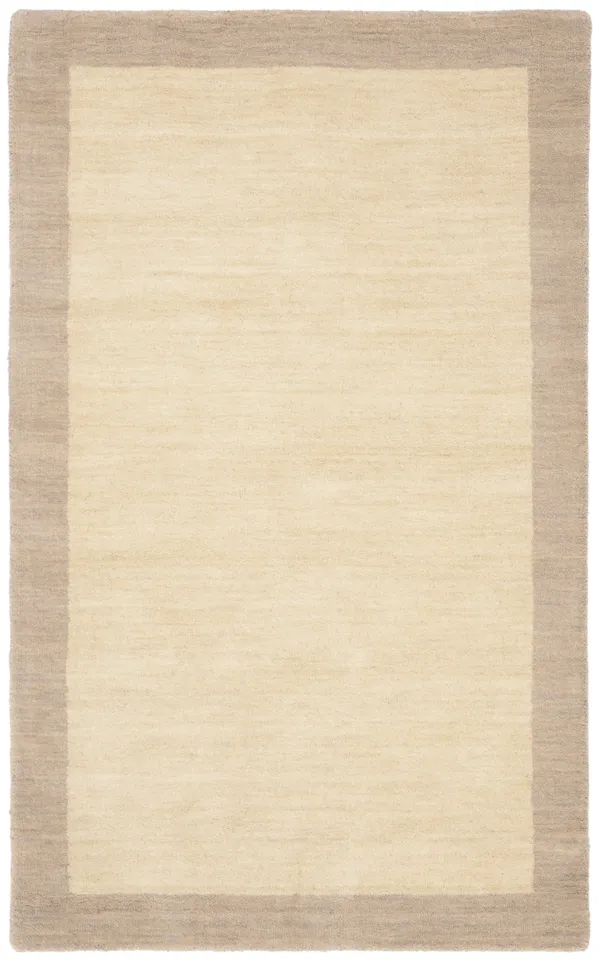 Arlo Home Hand Loomed Area Rug, HIM587B, Ivory/Beige,  3' X 5'