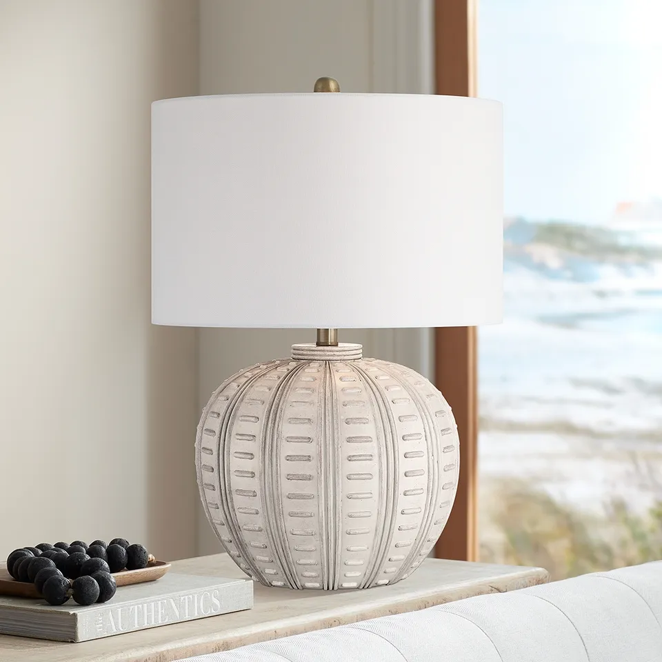 Possini Euro Keira 24" High Coastal Modern Gourd Table Lamp